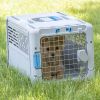 Small 19" Collapsible Plastic Pet Kennel, Pet Carrier, Dog, Cat, Small Animal