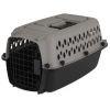 Hard-Side 36" Plastic Pet Kennel for Dogs