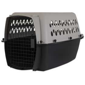 Hard-Side 36" Plastic Pet Kennel for Dogs (Color: 26")