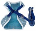 Pet Life Luxe 'Spawling' 2-In-1 Mesh Reversed Adjustable Dog Harness-Leash W/ Fashion Bowtie