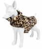 Pet Life Luxe 'Poocheetah' Ravishing Designer Spotted Cheetah Patterned Mink Fur Dog Coat Jacket