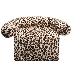 Pet Supplies Plush Kennel Sofa Blanket (Option: Light Leopard-60x80cm780G)